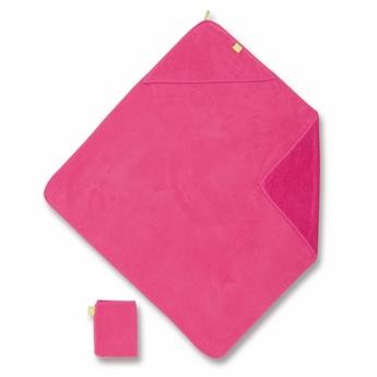 sortie de bain rose
